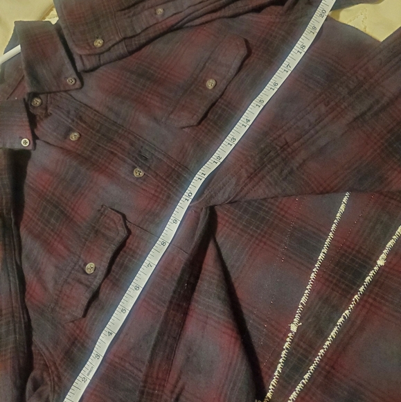 Outkast Embroidered Plaid Button-Up Flannel Shirt Stankonia Graphic - Picture 6 of 12